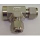 FEMALE RUN TEE SUS316 3/8"(OD) x 3/8"(F)NPT x 3/8"(OD)